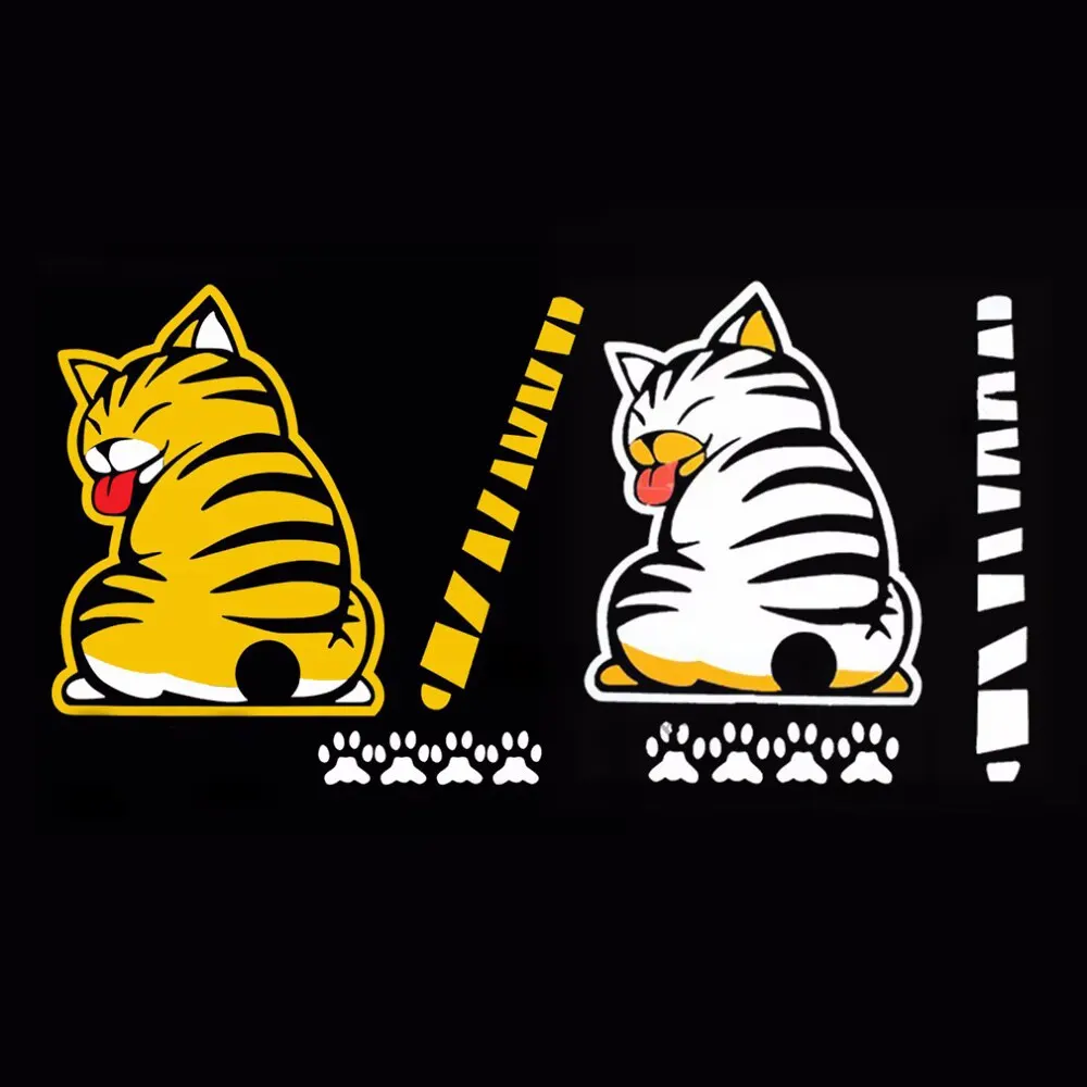 Cartoon Cat Moving Tail Paws Sticker Window Reflective Sheeting 3D Car Decal Rear Wiper Funny Outside Windshield Auto Decoration
Cartoon Cat Moving Tail Paws Sticker Window Reflective Sheeting 3D Car Decal Rear Wiper Funny Outside Windshield Auto Decoration