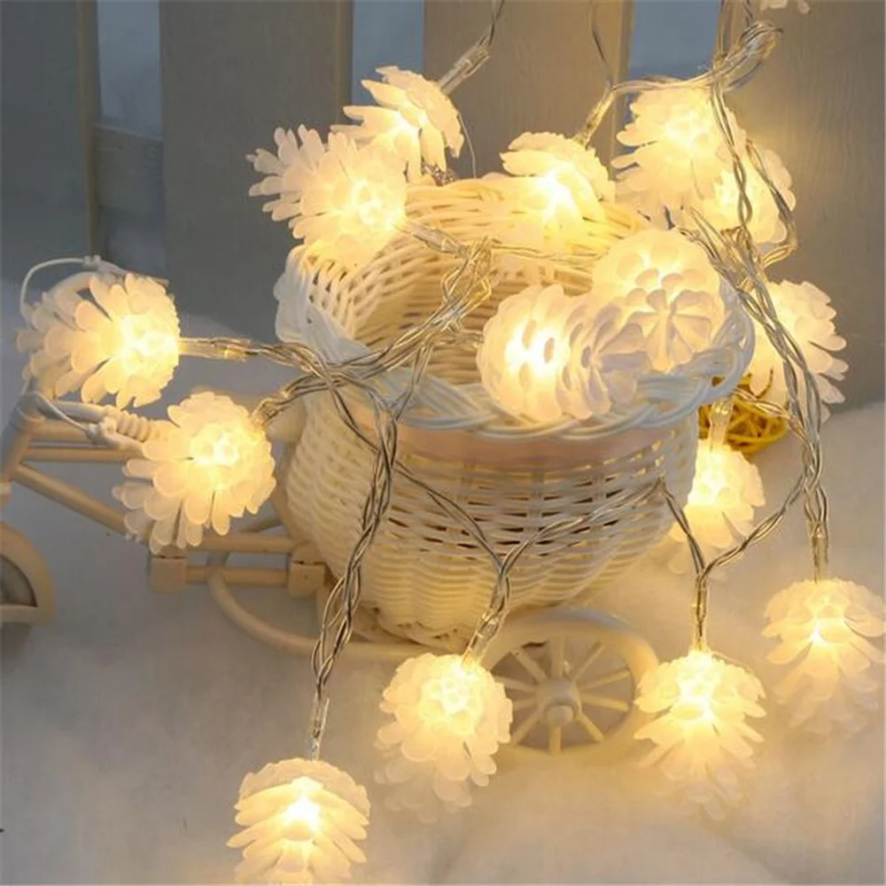 Merry Christmas Decorations for Home Warm White Pine Cone String Light Lamp Navidad 2020 New Year Decor 2021 Xmas Ornament Gift
Merry Christmas Decorations for Home Warm White Pine Cone String Light Lamp Navidad 2020 New Year Decor 2021 Xmas Ornament Gift