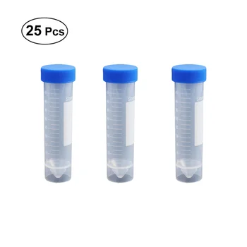 25PCS Centrifuge Tubes Groove Bottom Compact 50ml Capacity Container with Cap for Samples Oils Beads
25PCS Centrifuge Tubes Groove Bottom Compact 50ml Capacity Container with Cap for Samples Oils Beads