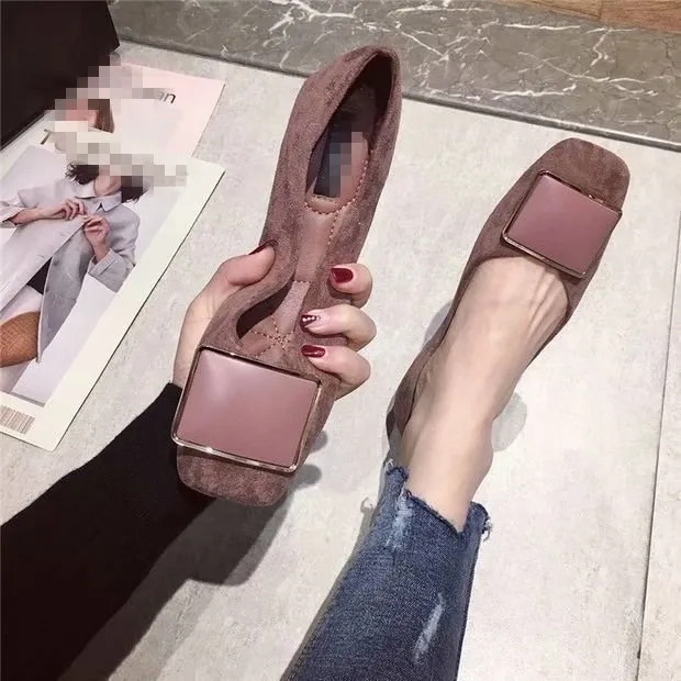 Spring Flats Fashion Square Toe Fresh Color Office Lady Weekends Shoes Slip On Loafers Women Flat Heel Driving Shoes
Spring Flats Fashion Square Toe Fresh Color Office Lady Weekends Shoes Slip On Loafers Women Flat Heel Driving Shoes