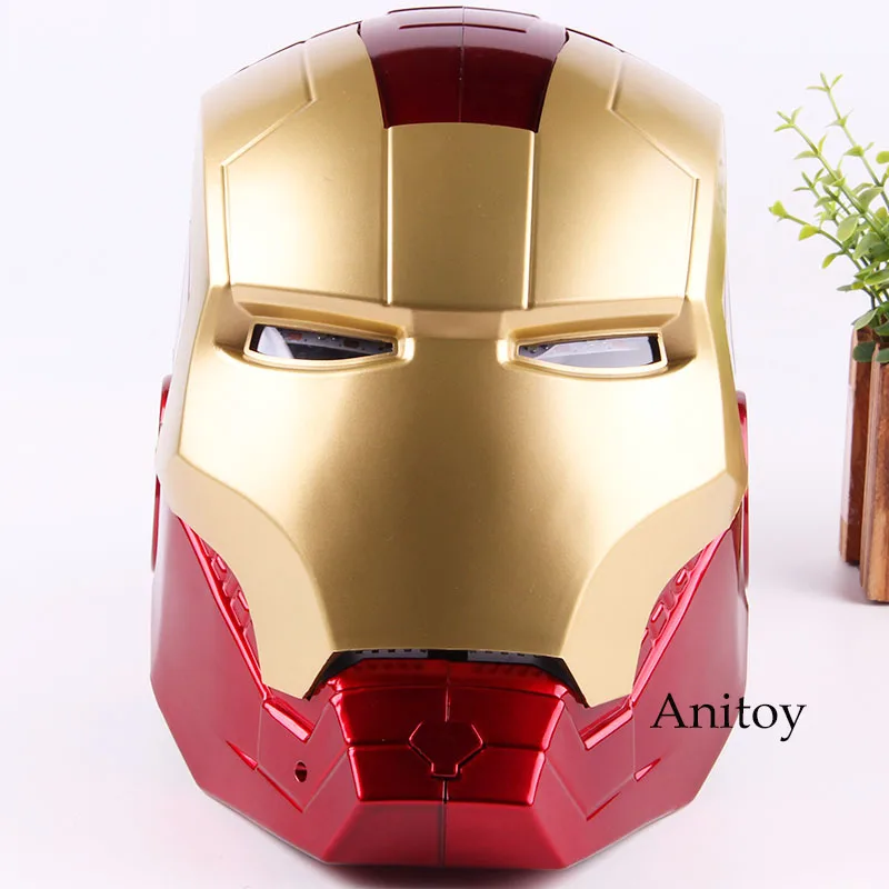 1:1 Iron Man Mask Action Figure Glowing Helmet PVC Collection Model Toy With LED Light Avengers Movie Ironman Helmet 22cm
1:1 Iron Man Mask Action Figure Glowing Helmet PVC Collection Model Toy With LED Light Avengers Movie Ironman Helmet 22cm