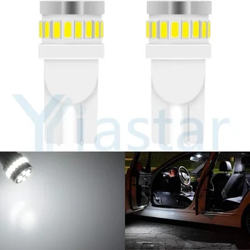 50pcs Super Bright 250 Lumens T10 LED Bulb Light 3014 24SMD Car Interior Signal Side Marker Dome Map Light Bulbs 12V White
50pcs Super Bright 250 Lumens T10 LED Bulb Light 3014 24SMD Car Interior Signal Side Marker Dome Map Light Bulbs 12V White