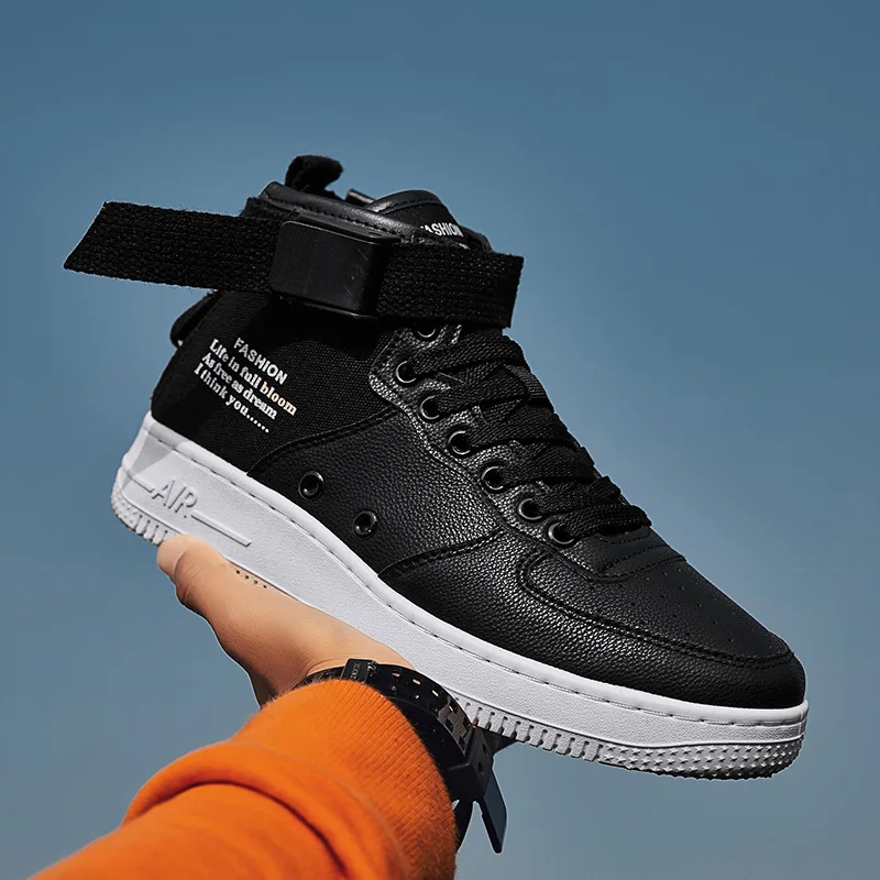 New Style Autumn And Winter High-top Board Shoe Men's Breathable Shoes Casual Trend Canvas Shoes Men Shoes
New Style Autumn And Winter High-top Board Shoe Men's Breathable Shoes Casual Trend Canvas Shoes Men Shoes