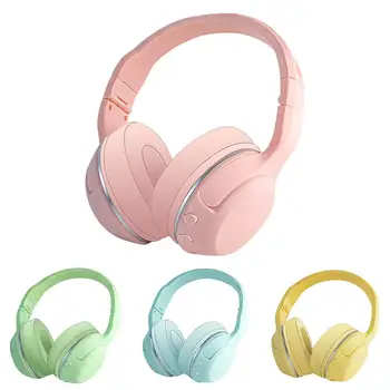 Wireless Bluetooth Solid Color Music Gaming Headphone Stereo Headset with Mic
Wireless Bluetooth Solid Color Music Gaming Headphone Stereo Headset with Mic