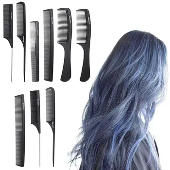 6pcs/set Carbon Anti-static Comb Hair Hairdressing Barbers Salon Professional Cutting Combs 
6pcs/set Carbon Anti-static Comb Hair Hairdressing Barbers Salon Professional Cutting Combs