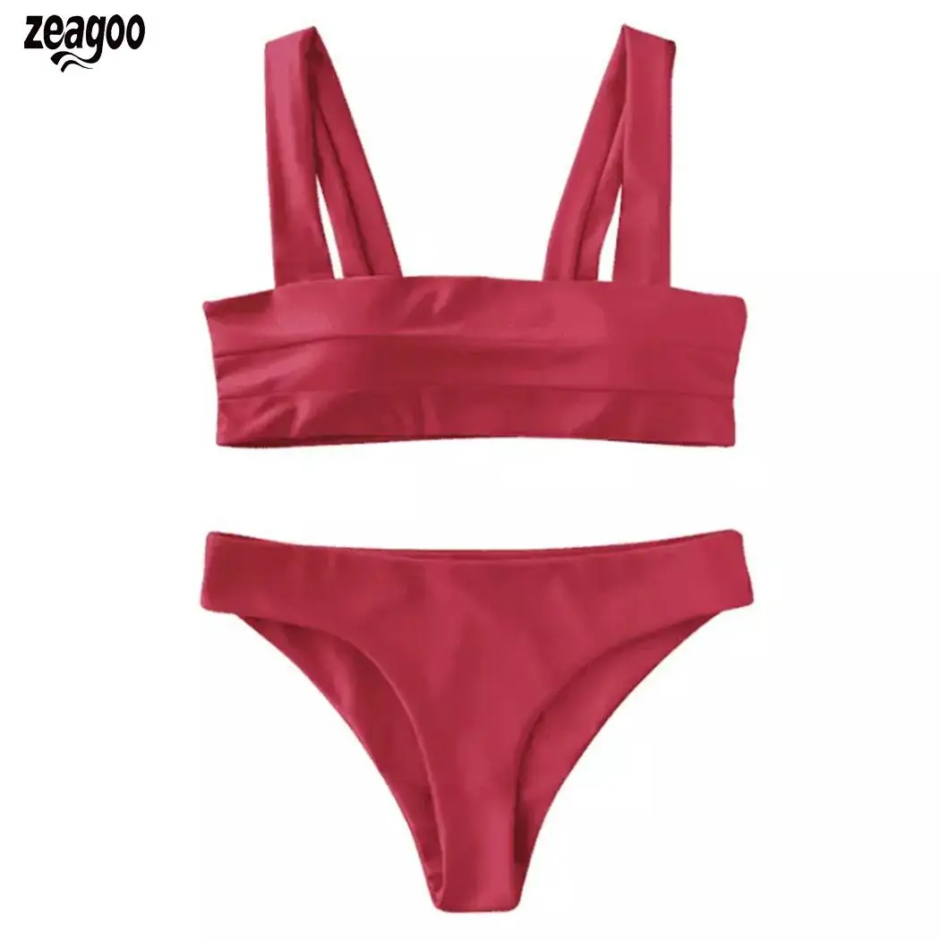 Women Sexy Split Two-Piece Solid Swimwear Summer Slim Elastic Low Waist Bikini Set Beach, Seaside, Pool, Resort
Women Sexy Split Two-Piece Solid Swimwear Summer Slim Elastic Low Waist Bikini Set Beach, Seaside, Pool, Resort