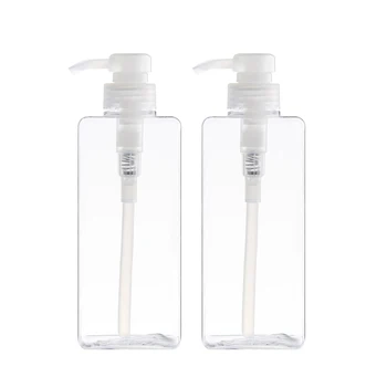 2pcs 280ml Refillable Empty Plastic Cream Lotion Dispenser Square Spray Pump Bottles For Cosmetic Shampoo Liquid Soap
2pcs 280ml Refillable Empty Plastic Cream Lotion Dispenser Square Spray Pump Bottles For Cosmetic Shampoo Liquid Soap