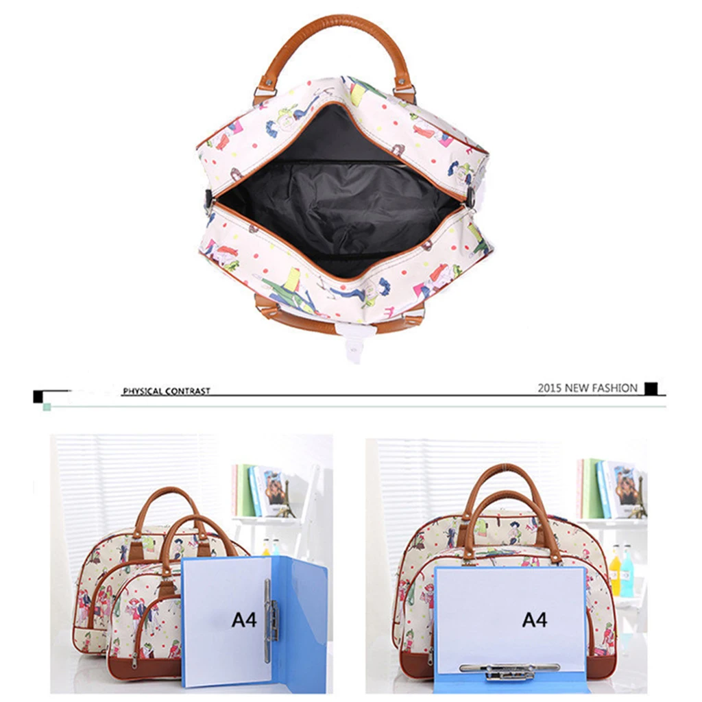 20L Lady Women PU Overnight Travel Weekend Hand Luggage Carry On Handbag 20L Lady Women PU Overnight Travel Weekend Hand Luggage Carry On Handbag