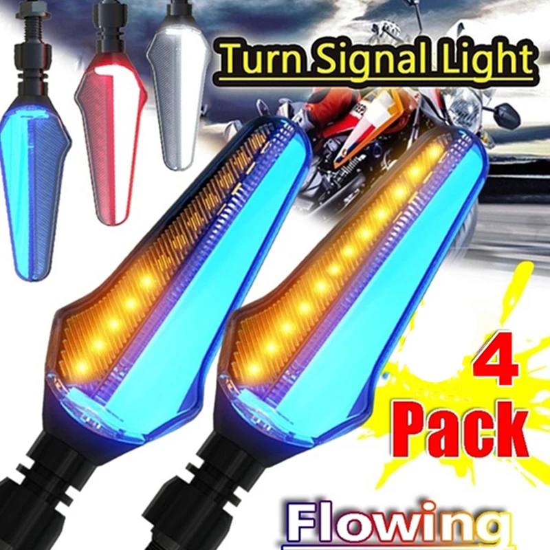 Newest 4PCS LED Turn Signals Light for Motorcycle Led Flasher Flowing High Brightness Daytime Light Indicators Motorcycle lamp
Newest 4PCS LED Turn Signals Light for Motorcycle Led Flasher Flowing High Brightness Daytime Light Indicators Motorcycle lamp