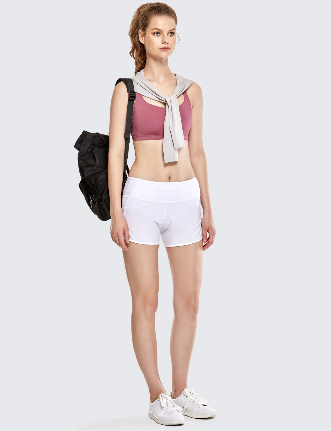 crz yoga running shorts