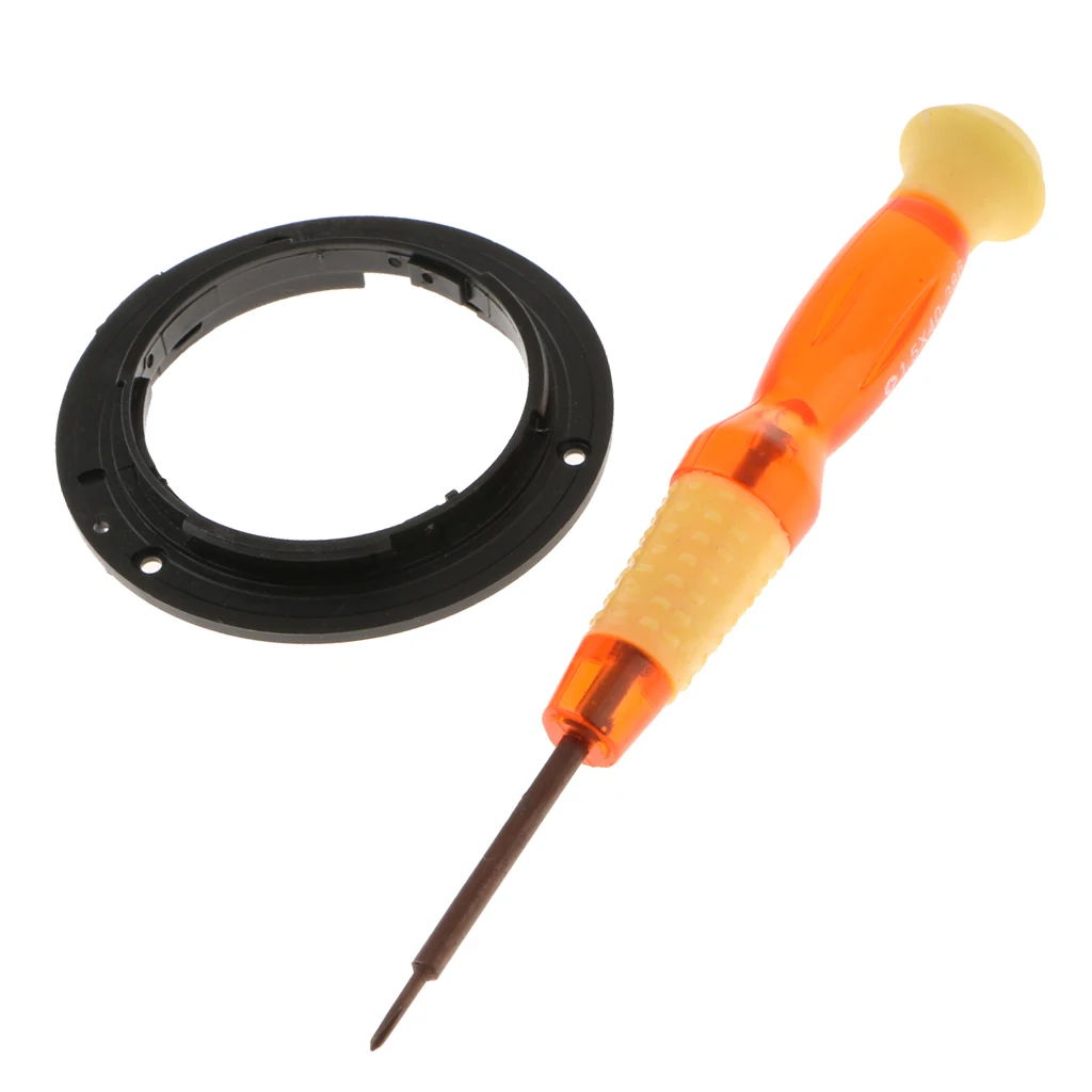 Plastic Lens Bayonet Mount Ring Replacement for Nikon 18-55mm 18-105mm 55-200mm + Repair Tool Screwdriver Plastic Lens Bayonet Mount Ring Replacement for Nikon 18-55mm 18-105mm 55-200mm + Repair Tool Screwdriver