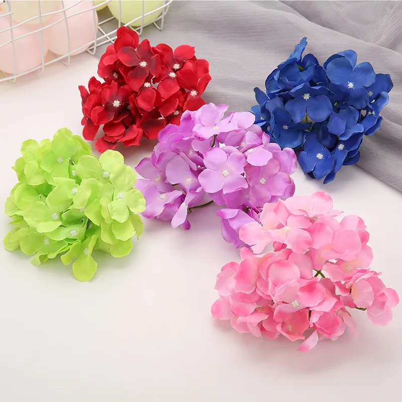 Artificial Flowers Hydrangea Heads Silk Hydrangea Wedding Flower Bouquet Artificial Wall Flowers DIY Home Party Background
Artificial Flowers Hydrangea Heads Silk Hydrangea Wedding Flower Bouquet Artificial Wall Flowers DIY Home Party Background