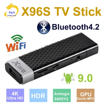 X96 X96S Stick 4K TV Android 9 Media Player 32GB 16GB Amlogic S905Y2 Quad Core Wifi Bluetooth 1080P H.265 4K 60pfs TV Dongle
X96 X96S Stick 4K TV Android 9 Media Player 32GB 16GB Amlogic S905Y2 Quad Core Wifi Bluetooth 1080P H.265 4K 60pfs TV Dongle
