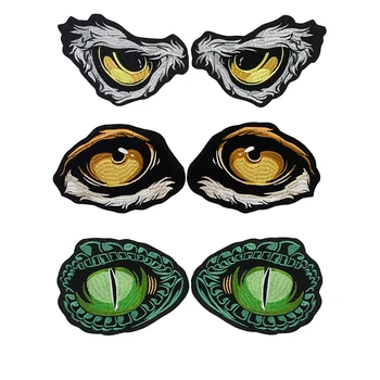 Owl Eagle Snake Eye Design Cute Cartoon Patches Embroidery Applique Iron on Sticker Badge for Punk Jacket 2pairs
Owl Eagle Snake Eye Design Cute Cartoon Patches Embroidery Applique Iron on Sticker Badge for Punk Jacket 2pairs