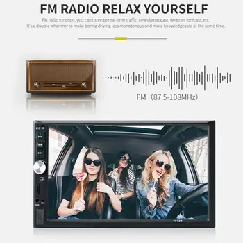 Durable Car Stereo Classic Delicate Texture Solid Color 7012B Double DIN Head Unit In Dash 7 inch Screen Bluetooth FM Radio Rece
Durable Car Stereo Classic Delicate Texture Solid Color 7012B Double DIN Head Unit In Dash 7 inch Screen Bluetooth FM Radio Rece