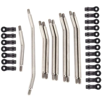 FBIL-10Pcs Steering Rods Linkage with Plastic Rod Ends for Axial SCX10 II 90046 90047 RC Crawler Car Parts
FBIL-10Pcs Steering Rods Linkage with Plastic Rod Ends for Axial SCX10 II 90046 90047 RC Crawler Car Parts