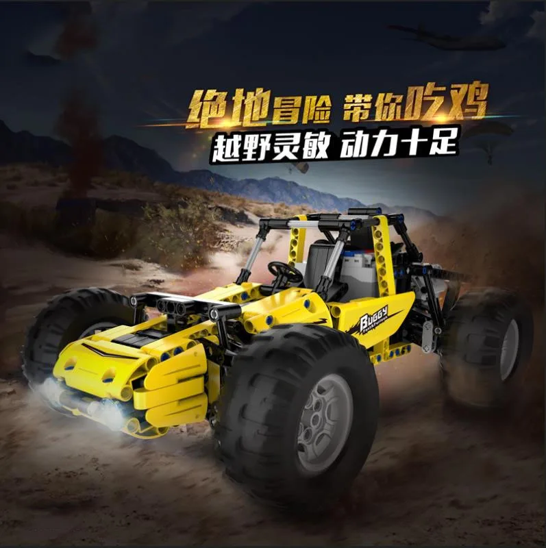 522pcs 2.4G Remote Control Buggy Building Blocks Car Assembly Model Stem Off-road Technic Vehicle Bricks Children Toys C51043
522pcs 2.4G Remote Control Buggy Building Blocks Car Assembly Model Stem Off-road Technic Vehicle Bricks Children Toys C51043