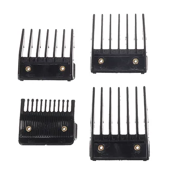 4pcs 3/6/9/12mm Hair Clipper Guide Comb Attachment Limit Combs Set Metal Backed For Wahl Hair Cutting Machine Accessories
4pcs 3/6/9/12mm Hair Clipper Guide Comb Attachment Limit Combs Set Metal Backed For Wahl Hair Cutting Machine Accessories