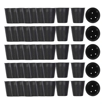 500Pcs Nursery Pot Plastic Plant Propagation Container Grow Bag Garden Supplies 8cmX8cm
500Pcs Nursery Pot Plastic Plant Propagation Container Grow Bag Garden Supplies 8cmX8cm