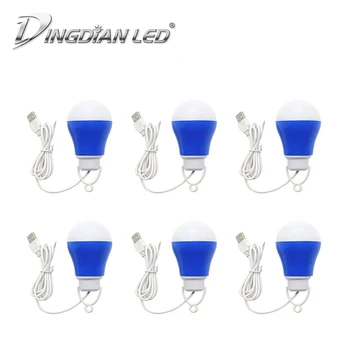 6Piece LED USB Bulb light Colorful PVC Environmental lamp 5V 5W Portable lamps For Hiking Camping Travel Outdoor lighting
6Piece LED USB Bulb light Colorful PVC Environmental lamp 5V 5W Portable lamps For Hiking Camping Travel Outdoor lighting