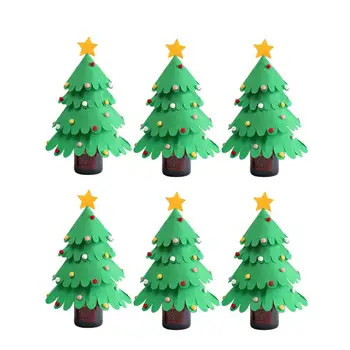 6PCS/Set Bottle Cover Unique Decorative Creative Cartoon Tree Shape Practical Bottle Cover Bottle Bags for Party 
6PCS/Set Bottle Cover Unique Decorative Creative Cartoon Tree Shape Practical Bottle Cover Bottle Bags for Party