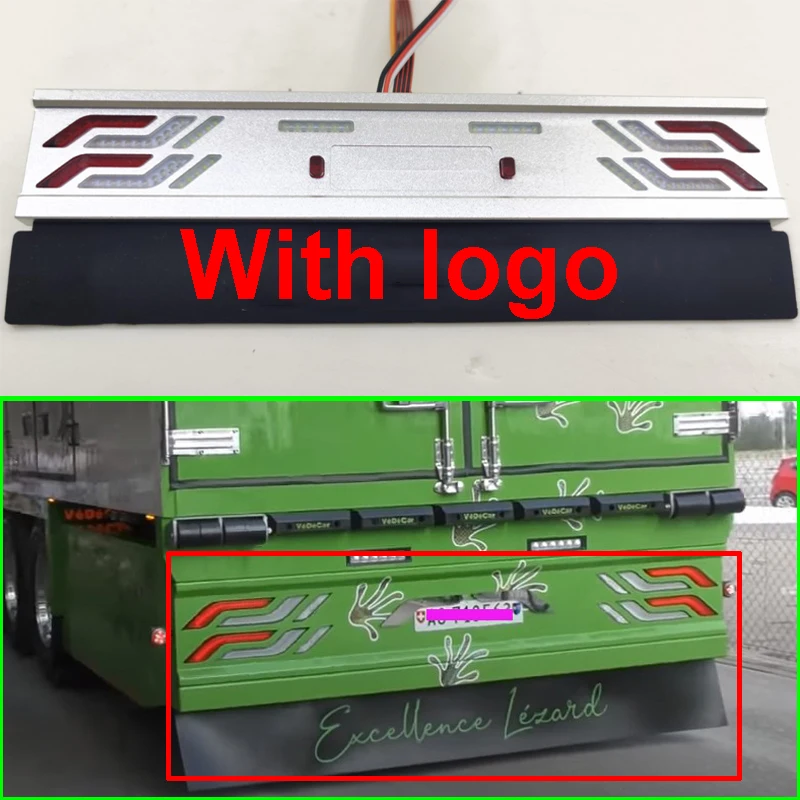 Metal LED Dynamic tailligh Flowing lights PCB Lamp For 1/14 Tamiya RC Truck car SCANIA VOLVO ACTROS MAN Refit DIY
Metal LED Dynamic tailligh Flowing lights PCB Lamp For 1/14 Tamiya RC Truck car SCANIA VOLVO ACTROS MAN Refit DIY