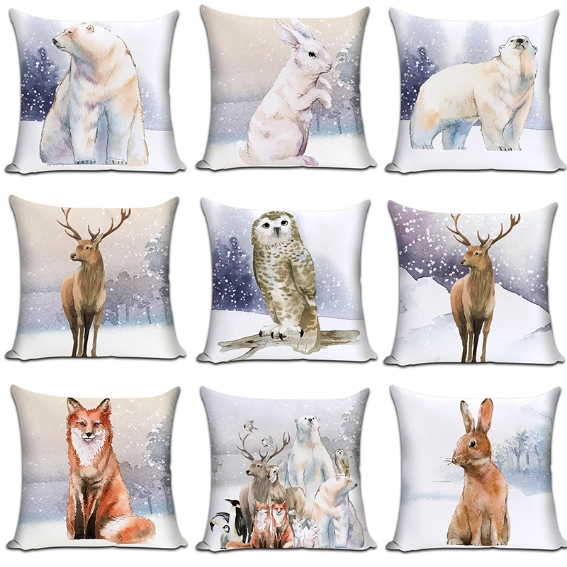Cushion Cover For Livng Room Pillow Cover Animals Decorative Pillows 45x45cm Home Decor Housse De Coussin Nordic Home Decoration
Cushion Cover For Livng Room Pillow Cover Animals Decorative Pillows 45x45cm Home Decor Housse De Coussin Nordic Home Decoration