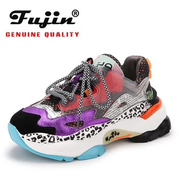 fujin Genuines Sneakers Women Autumn Leather Dropshipping Thick Bottom Fashion Round Toe Leopard Lace Leisure Women Shoes
fujin Genuines Sneakers Women Autumn Leather Dropshipping Thick Bottom Fashion Round Toe Leopard Lace Leisure Women Shoes