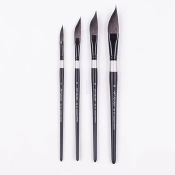 950DS squirrel hair wooden handle high quality art paint artistic painting brushes watercolor brush pen for drawing
950DS squirrel hair wooden handle high quality art paint artistic painting brushes watercolor brush pen for drawing