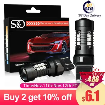 2pcs 1200Lm T20 W21W LED W21/5W LED WY21W 7440 7443 LED Bulb T25 3157 3156 p27/7w Car Brake Reverse Light 12V Lamp Turn Signal
2pcs 1200Lm T20 W21W LED W21/5W LED WY21W 7440 7443 LED Bulb T25 3157 3156 p27/7w Car Brake Reverse Light 12V Lamp Turn Signal