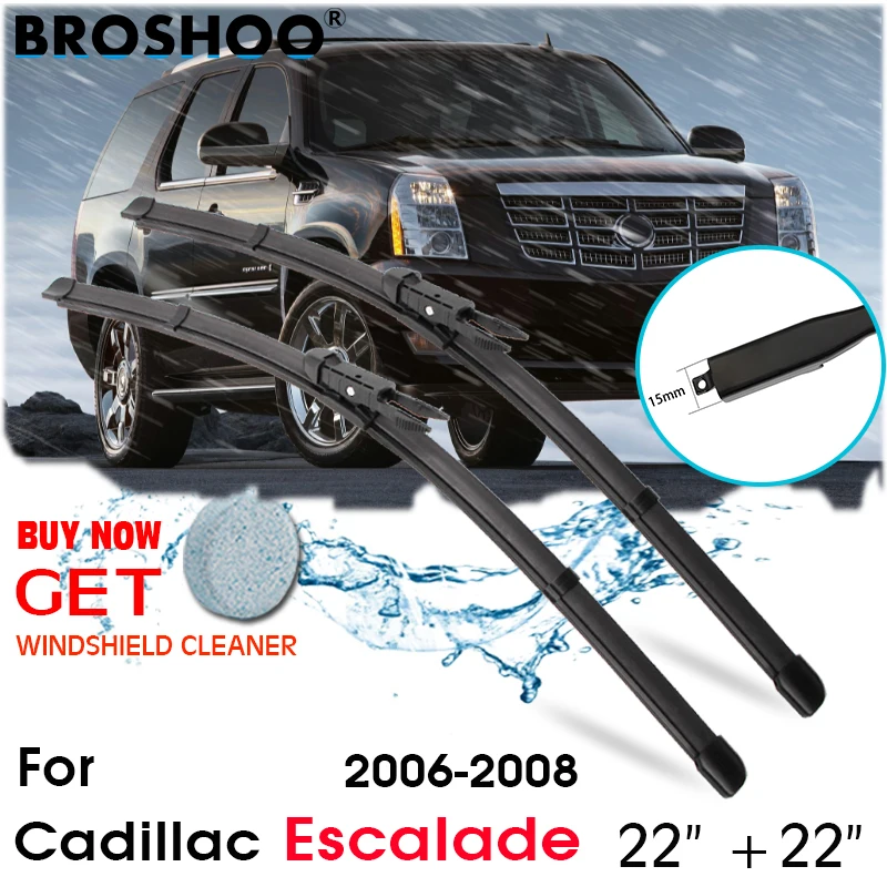Car Wiper Blade Front Window Windscreen Windshield Wipers Blades Auto Accessories For Cadillac Escalade 22"+22" 2006-2008
Car Wiper Blade Front Window Windscreen Windshield Wipers Blades Auto Accessories For Cadillac Escalade 22"+22" 2006-2008