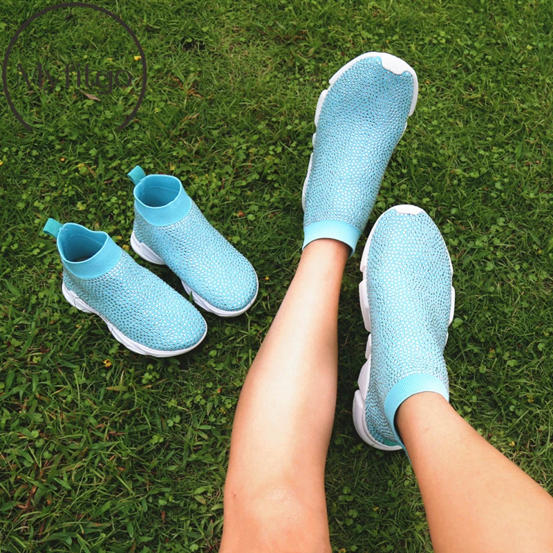 Myfitgo Hotsale Toddlers Sneakers Rhinestone Kids Stretch Sock Shoes Air Mesh Boys Girls Flat Sneakers Casual Shoes Family Shoes
Myfitgo Hotsale Toddlers Sneakers Rhinestone Kids Stretch Sock Shoes Air Mesh Boys Girls Flat Sneakers Casual Shoes Family Shoes