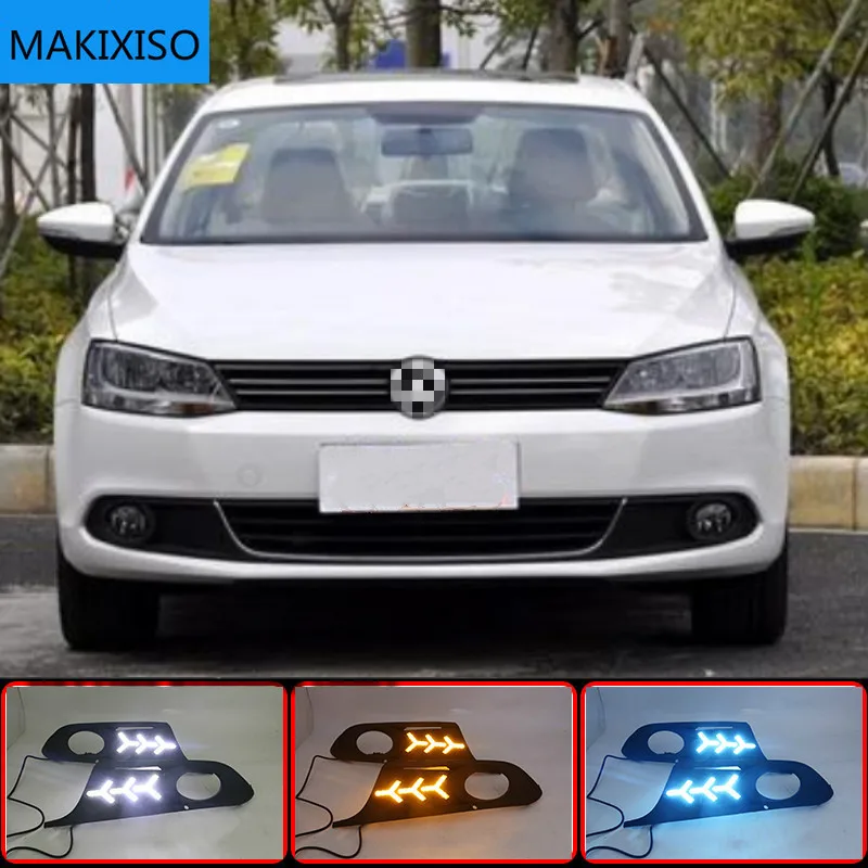 1 Set 12v LED For Volkswagen VW Jetta Sagitar 2012 2013 2014 DRL Daytime Running Lights Daylight ABS Fog Lamp Cover
1 Set 12v LED For Volkswagen VW Jetta Sagitar 2012 2013 2014 DRL Daytime Running Lights Daylight ABS Fog Lamp Cover