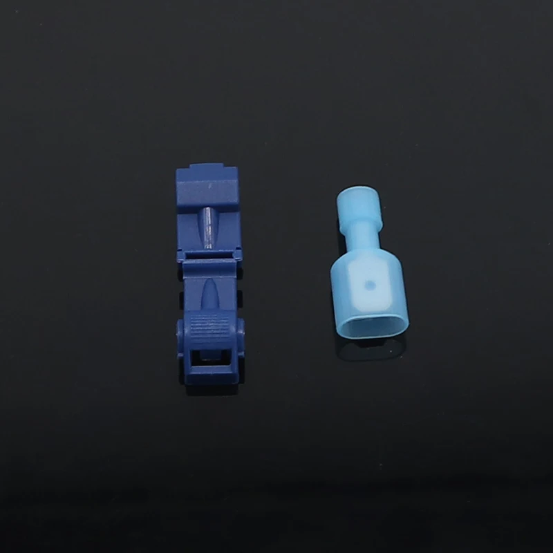 60/100pcs T Shape Wire Connectors for wiring Strip Terminals Crimp Scotch Lock Quick Splice Electrical Car Audio Kit 16-14AWG
60/100pcs T Shape Wire Connectors for wiring Strip Terminals Crimp Scotch Lock Quick Splice Electrical Car Audio Kit 16-14AWG