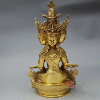 Buddhist brass VAIROCANA, Herr der Mitte buddha statue 
Buddhist brass VAIROCANA, Herr der Mitte buddha statue