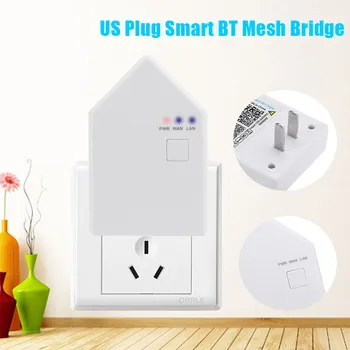 Newest ZJ-MHSB-A US Plug bluetooth BT Mesh Smart Intelligent Bridge Work with Amazon Alexa for LED Strips AC100-264V
Newest ZJ-MHSB-A US Plug bluetooth BT Mesh Smart Intelligent Bridge Work with Amazon Alexa for LED Strips AC100-264V