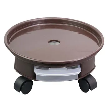 Removable Flower Pot Tray Flower Pot Tray Universal Wheels Round Plastic Plant Pot Holder Rack And Extending The Tray Life
Removable Flower Pot Tray Flower Pot Tray Universal Wheels Round Plastic Plant Pot Holder Rack And Extending The Tray Life