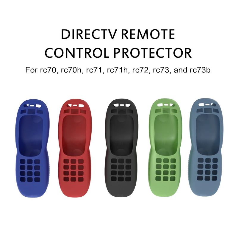 Washable Anti Slip Silicone Protective Case Cover Shell For Direc TV Remote Controller RC70/RC70H/RC71/RC71H/RC72/RC73/RC73B
Washable Anti Slip Silicone Protective Case Cover Shell For Direc TV Remote Controller RC70/RC70H/RC71/RC71H/RC72/RC73/RC73B