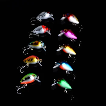 100pcs Hard Fishing Lure Pesca 1.5g 28mm Crank Bait Japan Design Mini CrankBaits Artificial Bait For Bass Pike Perch Trout
100pcs Hard Fishing Lure Pesca 1.5g 28mm Crank Bait Japan Design Mini CrankBaits Artificial Bait For Bass Pike Perch Trout