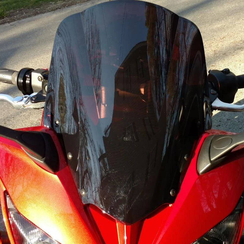 Ветровое стекло для Yamaha FZ1 1000 S FZ1S Fazer 2007 2008 2009 2012 2013 2014 2015|Козырьки от ветра и ветр.