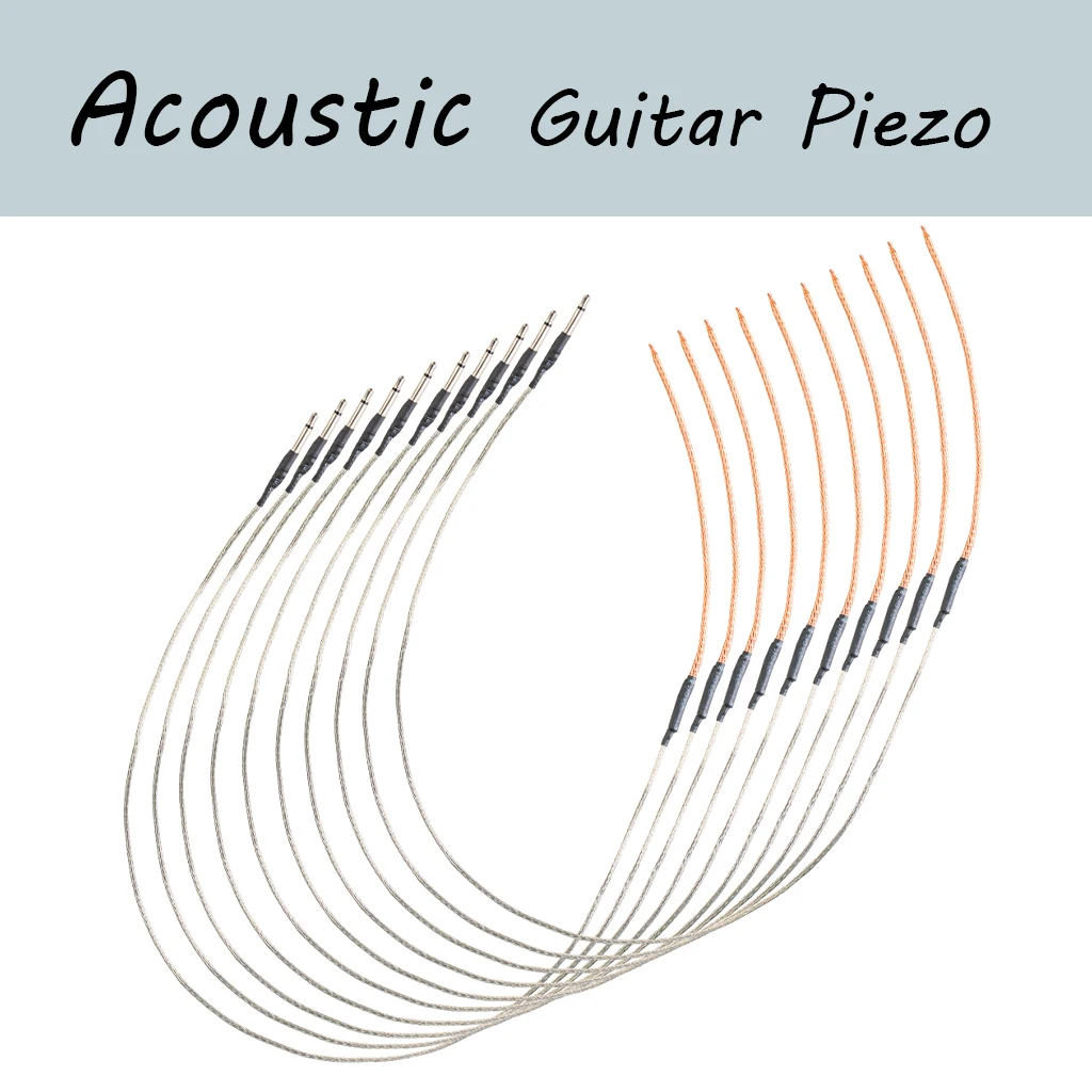 10PCS Guitar Pickups Fishman Acoustic Guitar Saddle Piezo Bridge Pickup Soft W/2.5 Jack For Acoustic Guitar Pickup
10PCS Guitar Pickups Fishman Acoustic Guitar Saddle Piezo Bridge Pickup Soft W/2.5 Jack For Acoustic Guitar Pickup