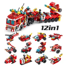 557PCS small particle assembled building blocks 12 in 1 each can be transformed into two types of urban fire brigade insert educ
557PCS small particle assembled building blocks 12 in 1 each can be transformed into two types of urban fire brigade insert educ