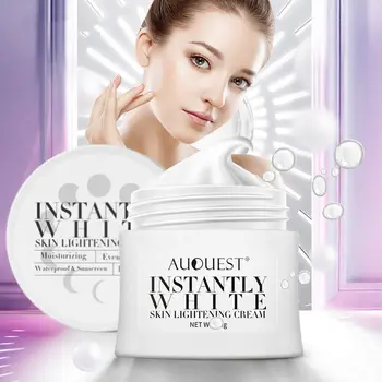 AuQuest Moisturizing Cream Instantly White Skin Lightening Cream Brightening Evenly Complexion Waterproof Lazy Soothing Cream
AuQuest Moisturizing Cream Instantly White Skin Lightening Cream Brightening Evenly Complexion Waterproof Lazy Soothing Cream