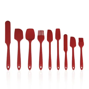Hot-Selling One-Piece Silicone Scraper 9-Piece Baking Tool Set Cake Spatula Scraper Oil Brush Eco-Friendly Stocked
Hot-Selling One-Piece Silicone Scraper 9-Piece Baking Tool Set Cake Spatula Scraper Oil Brush Eco-Friendly Stocked