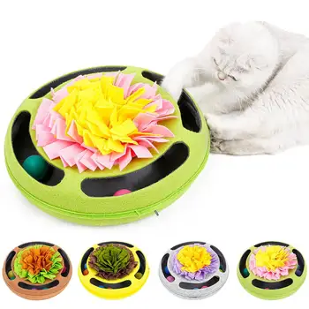 Pet Turntable Ball Track Interactive Toy Slow Feeding Training Snuffling Toy for Cats Pet Supplies Drop Shipping
Pet Turntable Ball Track Interactive Toy Slow Feeding Training Snuffling Toy for Cats Pet Supplies Drop Shipping