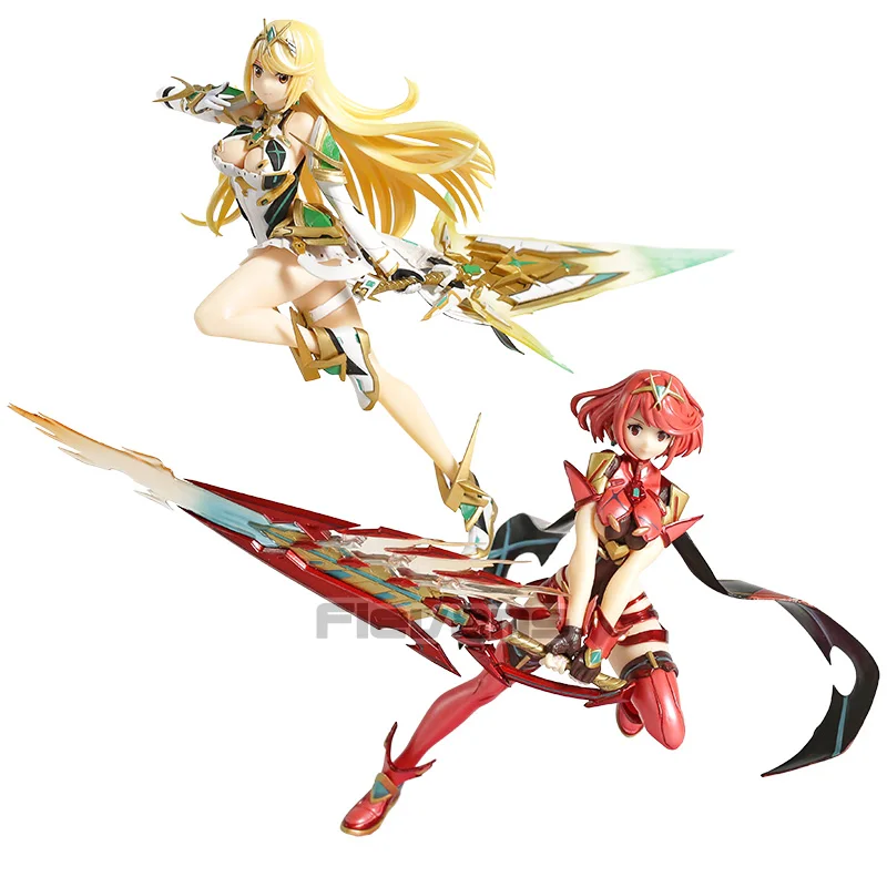 Anime Xenoblade Chronicles 2 Mythra Hikari Sword 1//7 PVC Action Figure In box 27