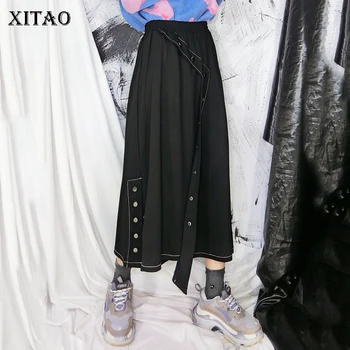 XITAO Spring 2020 Original New Skirts Women Harajuku Button Design Irregular Long Skirt Plus Size Elastic Waist Clothes GCC3226
XITAO Spring 2020 Original New Skirts Women Harajuku Button Design Irregular Long Skirt Plus Size Elastic Waist Clothes GCC3226