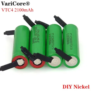 6PCS brand new 100% original 3.6V 18650 VC18650VTC4 2100mAh VTC4 20A 30A discharge battery pack welding nickel sheet
6PCS brand new 100% original 3.6V 18650 VC18650VTC4 2100mAh VTC4 20A 30A discharge battery pack welding nickel sheet