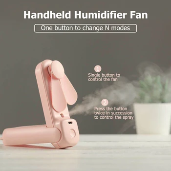 Portable Handheld Mini Humidifier Water Supply Fan Handheld Small Fans Facial Moisturizer for Home Outdoor Travel
Portable Handheld Mini Humidifier Water Supply Fan Handheld Small Fans Facial Moisturizer for Home Outdoor Travel