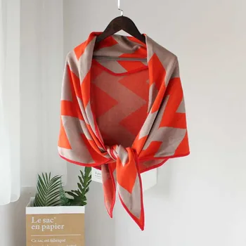 New 72 * 200cn Women's Scarf Hot Autumn and Winter Simple Geometric Rhombus Color Matching Warm Thicken Dual-purpose Shawl
New 72 * 200cn Women's Scarf Hot Autumn and Winter Simple Geometric Rhombus Color Matching Warm Thicken Dual-purpose Shawl